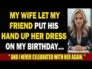 My Wife Let My Friend Put His Hand Up Her Dress on My Birthday. .And I Never Celebrated With Her ...