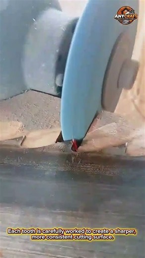 Sharpening A Saw Blade With Precision #Tools #DIY