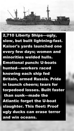 Liberty Ships 2,710 That Made the Atlantic Forget