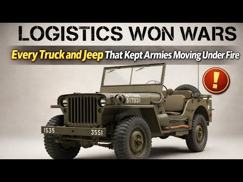 Every Truck and Jeep That Kept Armies Moving Under Fire