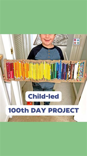 Ah, the classic 100th Day of School Project. This is your reminder that it does not need to look like it came from Pinterest. 😉 Could it? Sure. But if your child has an idea, run with it. Here are a few tips to help your child take the lead. 🚨IMPORTANT STEP: Counting to 100 by ones is a lot. Instead, grab your painter’s tape (shocker, right) so your child can make ten groups of ten. 1️⃣ First, read what you received from the teacher that explains the project to your child. Likely, the teacher 