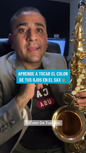 Aprende a Tocar El Color de Tus Ojos en el Saxofón 🎷