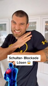 Schulter-Schmerzen wegbekommen?! 😱 #schulterschmerzen #blockade #shoulderpain #rotation #schmerzfrei | Mr. High Level