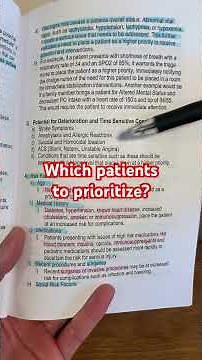 Triage & ESI: Which patients to prioritize #emergencynursing #ernurse