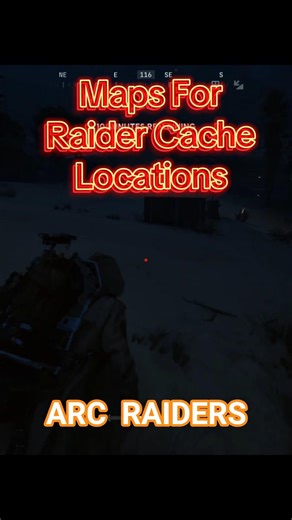 Maps For Raider Cache Locations on ARC Raiders #shorts #gaming #short #arcraiders #foryou