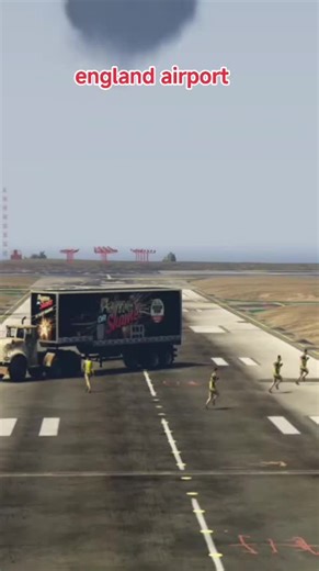 England Airport Plane Landing Experience