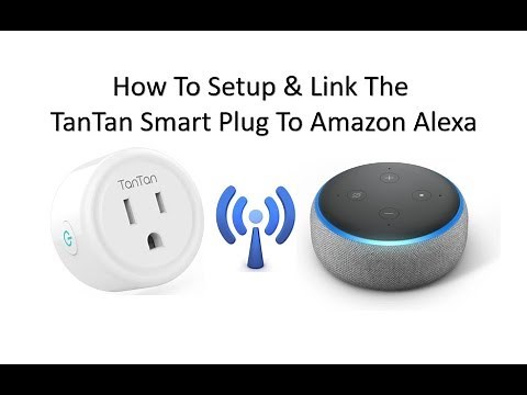 SMART PLUG DEVICE TANTAN WORKS WITH AMAZON ALEXA AND GOOGLE HOME