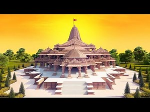 A look at 3D model of grand Ram temple in Ayodhya