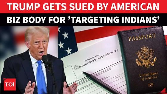 'Unlawful, Misguided': America Inc. Declares War As Trump Sued Over $100,000 H-1B Visa Fees