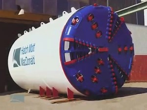 How a Tunnel-Boring Machine Drills Underground | Highway Engineering