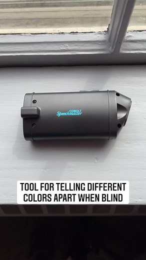 9.7K views · 225 reactions | Color Identifier for the Blind & Visually Impaired #colors #blind #tech #Tools | Blind on the Move | Facebook