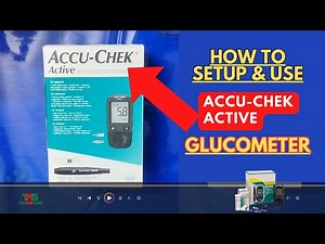 How to use Accu Chek Active Blood Glucose Monitoring system Accu Chek Demonstration I Glucometer I