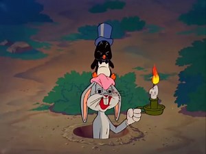 8 Ball Bunny (1950) with original titles recreation