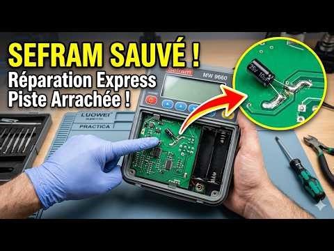 😱 SAUVETAGE EXTRÊME : Ce Sefram MW 9660 est ressuscité d'une Chute Mortelle !