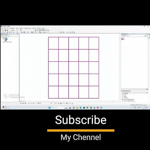 How to open Create Features in ArcGIS 10 8 #qgis3 #gis #googleearth #map #create #mapping #arcmap #