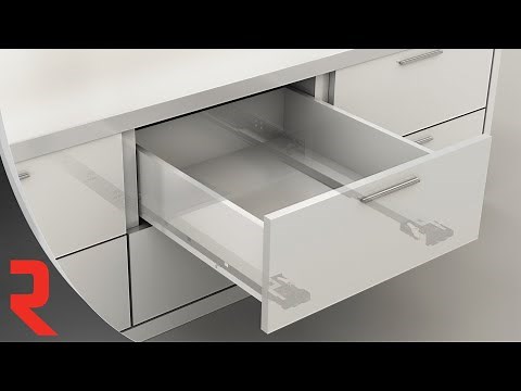 Richelieu 815 EVOLUTION Undermount Full Extension Slide