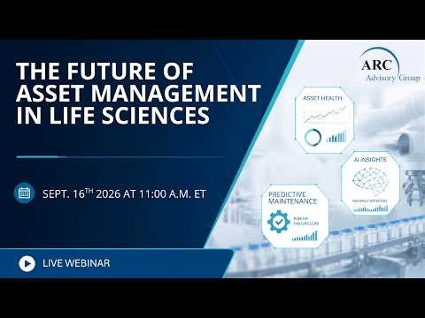 The Future of Asset Management in Life Sciences: Integrating AI, Predictive Maintenance and Robotics