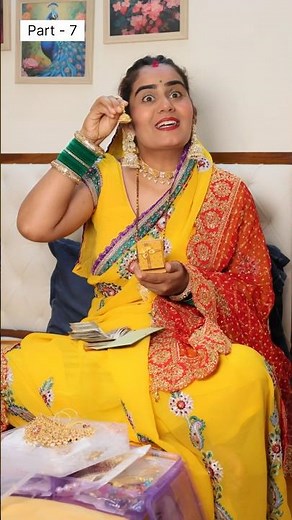 Ganga paar ki dulhan | part 7 | Bewakoof dulhan 🤪 #shorts #comedy #gangapaar