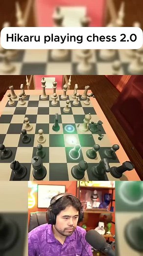 hikaru plays chess 2.0#hikaru #fyp #viral #chess #chesstok #fpschess