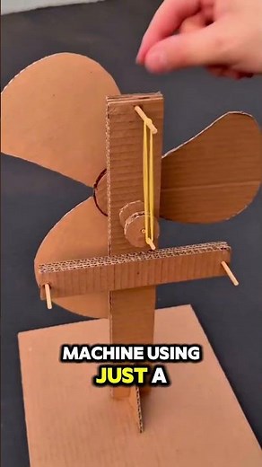 “This Cardboard Mechanism Is Surprisingly Genius! 🔧✨”