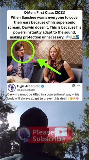 X-Men First Class Detail Explained How Darwin’s Powers Automatically Adapt to Anything