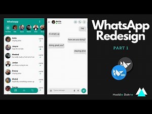 KivyMD WhatsApp Redesign - Speed Coding | Part 1