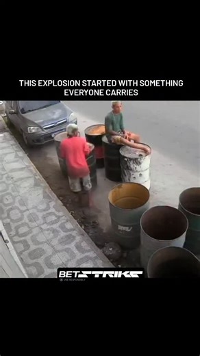 bleakfable on Instagram: "Security camera footage captured a terrifying moment in real time. Late Thursday afternoon (8), on Avenida Vinte e Um de Abril, in the Mangueira neighborhood in Recife’s West Zone, a young man lit a lighter — unaware of what was beneath him. Seconds later, the ground erupted. A tunnel filled with flammable material ignited instantly, unleashing a violent explosion that transformed an ordinary street into a danger zone. There was no warning, no visible sign of risk — jus