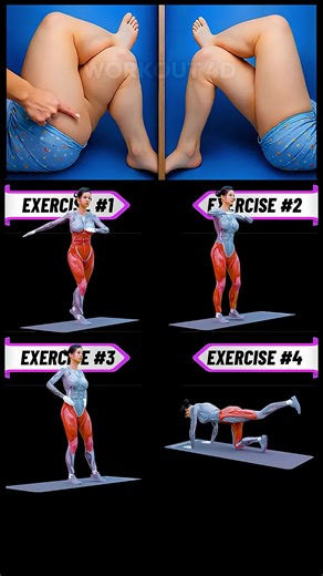 🔥 Target those trouble zones with this killer workout! Transform your inner thighs, outer thighs, and hips with exercises that burn 🔥 Get ready to feel the burn and see the difference! 💥 #WorkoutMotivation #LegDay #HipWorkout #ThighWorkout #FitnessChallenge #TransformationJourney #NoPainNoGain 💪 #FitnessGoals #FitFam #HealthyLifestyle #GetFit #BodyGoals #ExerciseTips