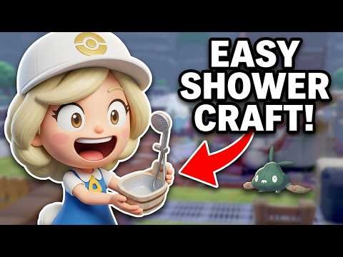How To Make a Shower in Pokémon Pokopia