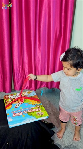 Knoti Kids on Instagram: "ദാ പിടിച്ചോ ഞമ്മട first product🥰Our First Product❤️ #instagood #trending #instagram #bussiness #instagramreels #toy #baby #support #life #magicbook"