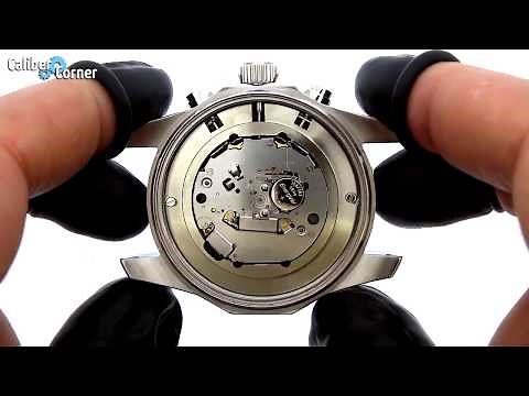 Miyota Caliber JS06 Quartz Chronograph Movement in an Vostok N1 Rocket Watch