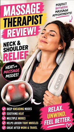 The Best Neck Massager for Pain Relief? My Top Pick