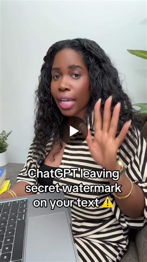 🚨 ChatGPT 5 is leaving secret watermarks on your text— and here’s how to remove them. I posted about this months ago when ChatGPT-4 was leaving watermarks — and people were up in arms saying:❌… | Dr. Erin Toussaint Jâcques | 20 comments