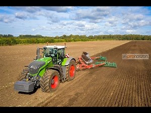 Fendt 1050 ploughing (kverneland RW100) 10 furrow plough