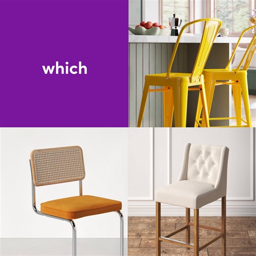 Bar stools for *every* style. Comment below with which one fits your space best 👇 | Wayfair