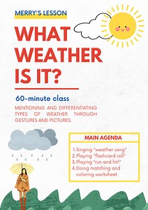 WEATHER LESSON PLAN Lesson Plans - ELL'S CLASS