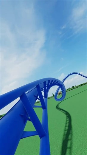 Manta Blitz POV TPT2 #shorts #roblox #themeparktycoon2 #rollercoaster #tpt2 #intamin #seaworld