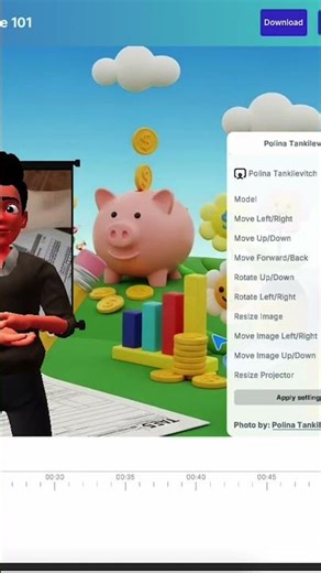Explainer videos made EASY using “Present” mode in Krikey AI #3danimation