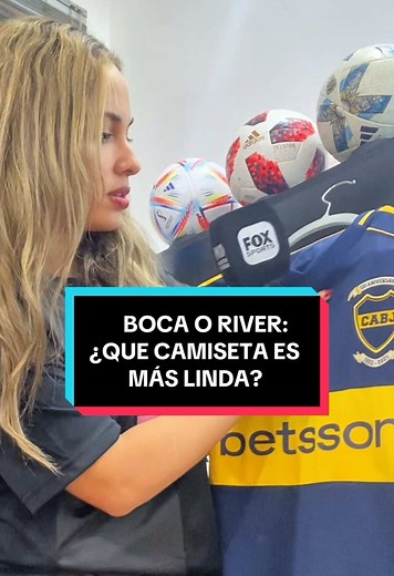 ¿Cuál es la camiseta más linda: Boca o River?