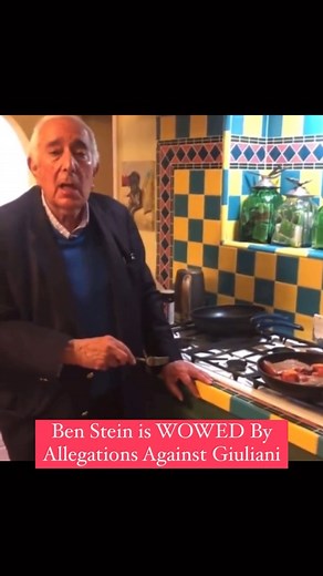 BEN STEIN: Actor, writer, lawyer, and Trump supporter, Ben Stein is shocked by the allegations against Rudy Giuliani. “America has gone from a great republic, to a lurid spy and sex story” | Mercado Media