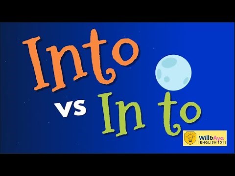 INTO vs IN TO