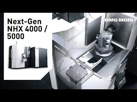 Horizontal Machining Center NHX 4000 / 5000 4th Generation