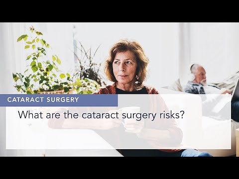 What are the cataract surgery side effects and risks?