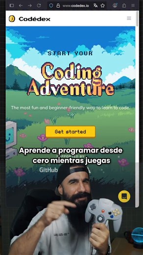 Brais Moure on Instagram: "Aprende a Programar mientras juegas! 💻 Codédex acaba de lanzar la nueva versión de su plataforma. 🌐 Un mundo interactivo donde seleccionas tu aventura, completas misiones, subes de nivel, ganas insignias, practicas y desarrollas proyectos. 📚 Tienes cursos de Python, JavaScript, HTML, CSS, SQL, desarrollo de videojuegos... Es una locura lo que han creado... Tienes todo esto y mucho más en "codedex.io". #programacion #programadores #videojuegos #cursos"
