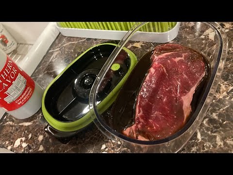 Food Saver Marinade Container #foodsaver #marinade #vacuumsealer