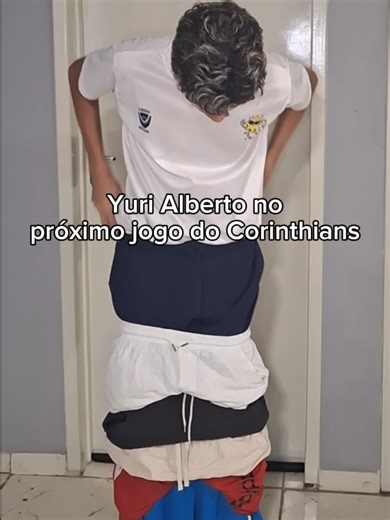 Yuri Alberto e o Short Perdido em Jogo do Corinthians