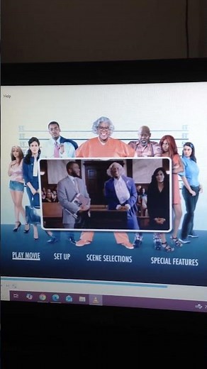 Tyler Perry's Madea Goes to Jail 2009 DVD Menu