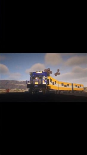 Updated Road Train #clockwork #minecraft #createmod