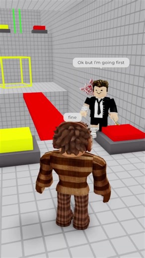 Playing a 2 player obby be like😭 #roblox #robloxshorts