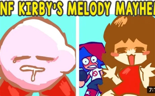Friday Night Funkin' VS Kirby's Melody Mayhem + Cutscene (FNF MOD/HARD)